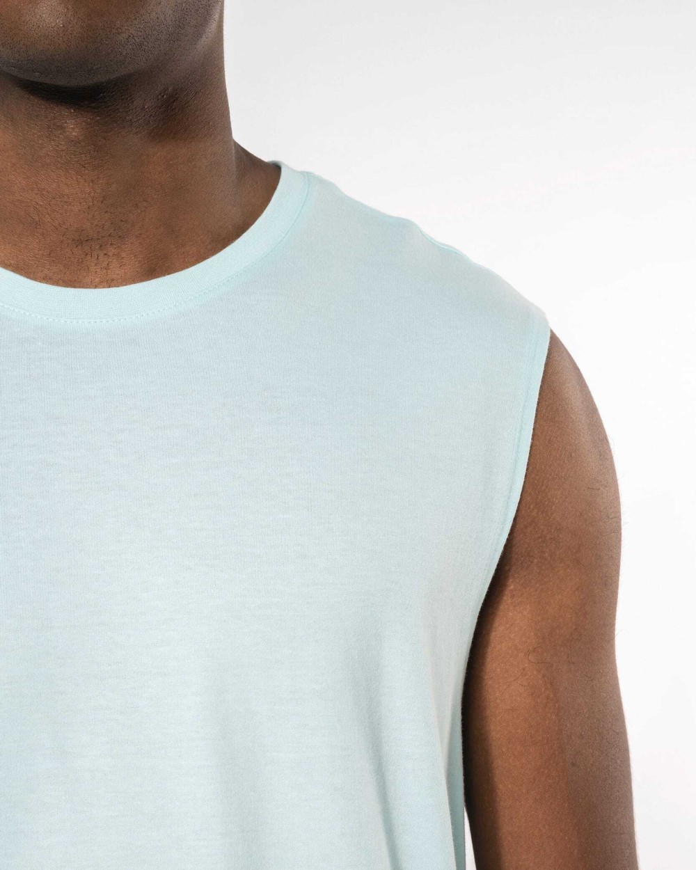 T-shirts KARIBAN Mouwloos heren T-shirt Bio 150 IC voor bedrukking &amp; borduring