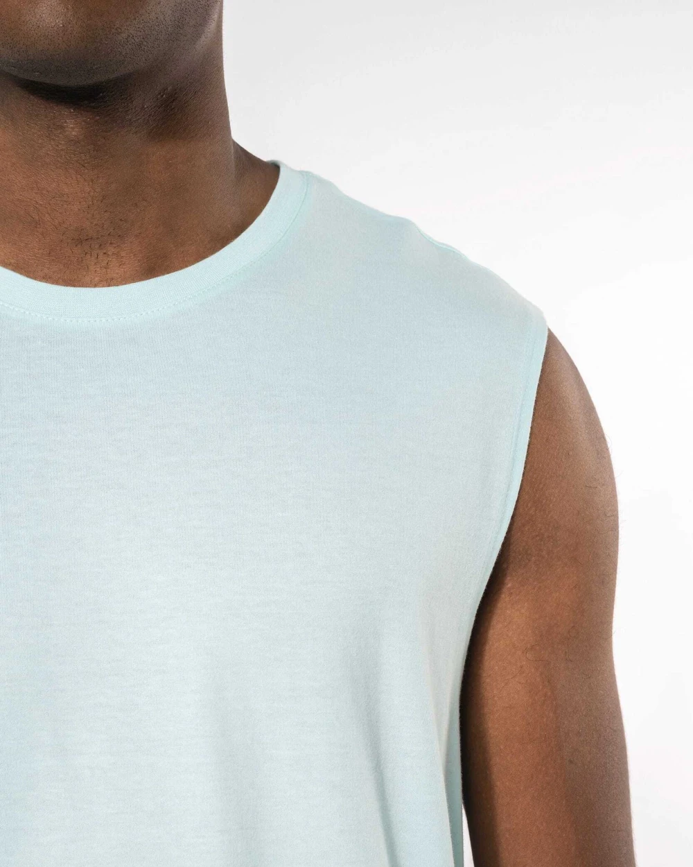 T-shirts KARIBAN Mouwloos heren T-shirt Bio 150 IC voor bedrukking &amp; borduring