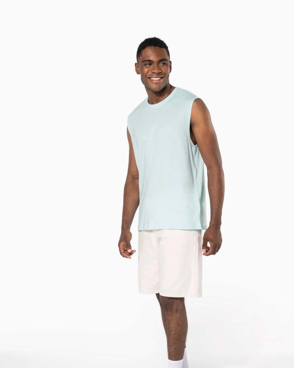 T-Shirts personnalisable KARIBAN T-shirt sans manches Bio150 IC homme