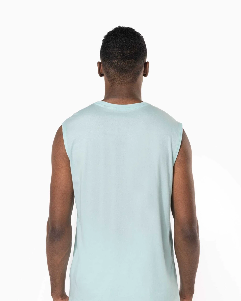 T-shirts KARIBAN Mouwloos heren T-shirt Bio 150 IC voor bedrukking &amp; borduring