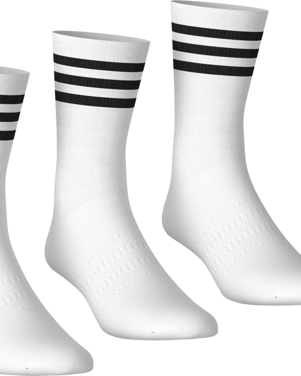 Sous-Vêtements personnalisable ADIDAS Lot de 3 paires de chaussettes mi-mollet