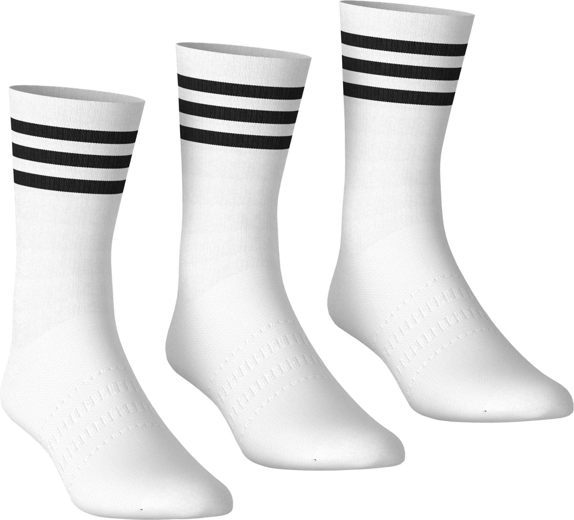 Sous-Vêtements personnalisable ADIDAS Lot de 3 paires de chaussettes mi-mollet