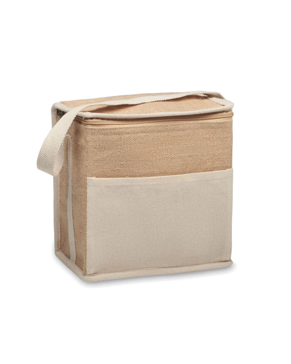 Tassen & Zakken 4DO Jute en canvas koeltas 3L voor bedrukking &amp; borduring