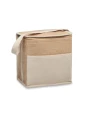 4DO Kühltasche Jute 3L Taschen personalisierbar