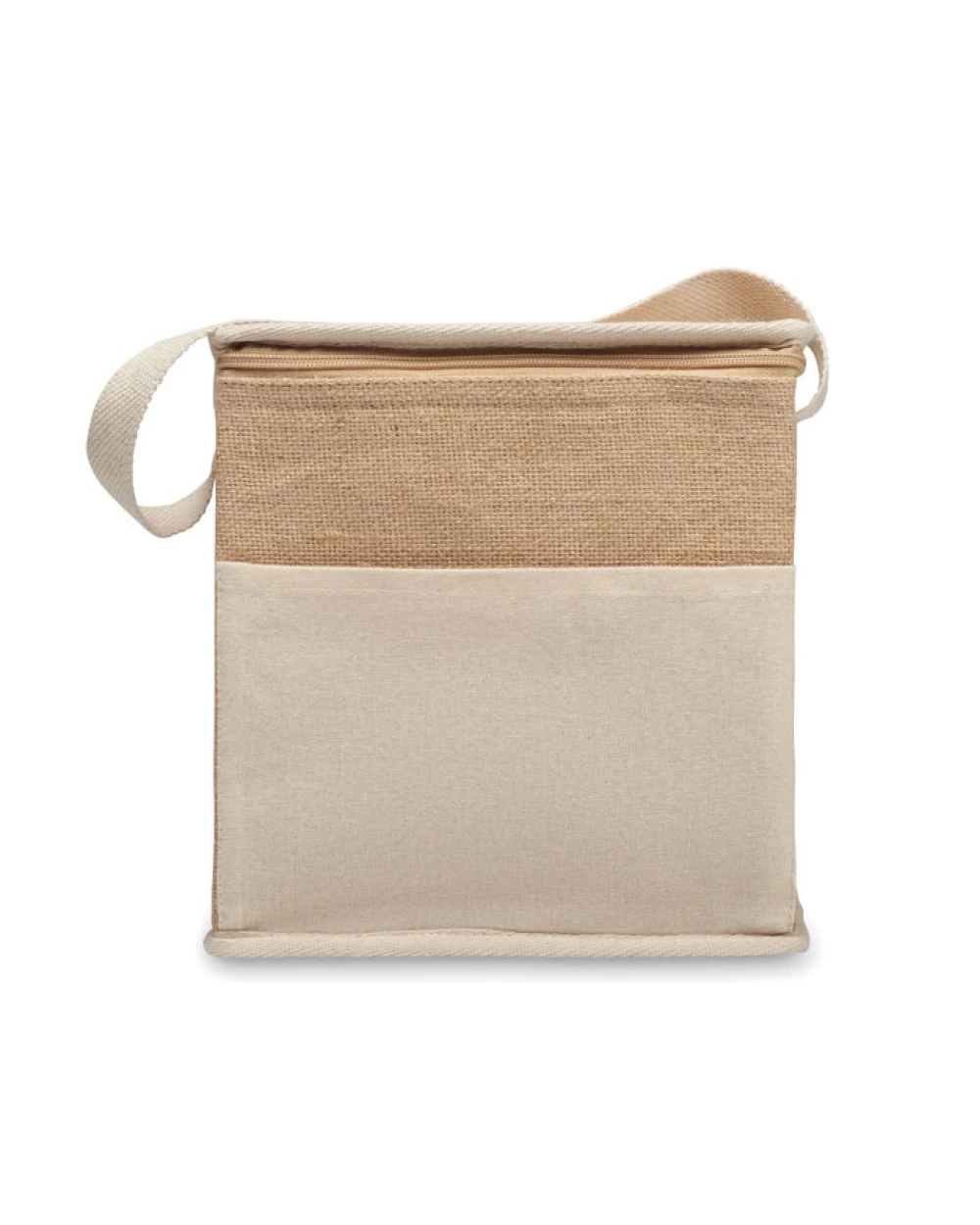 Tassen & Zakken 4DO Jute en canvas koeltas 3L voor bedrukking &amp; borduring