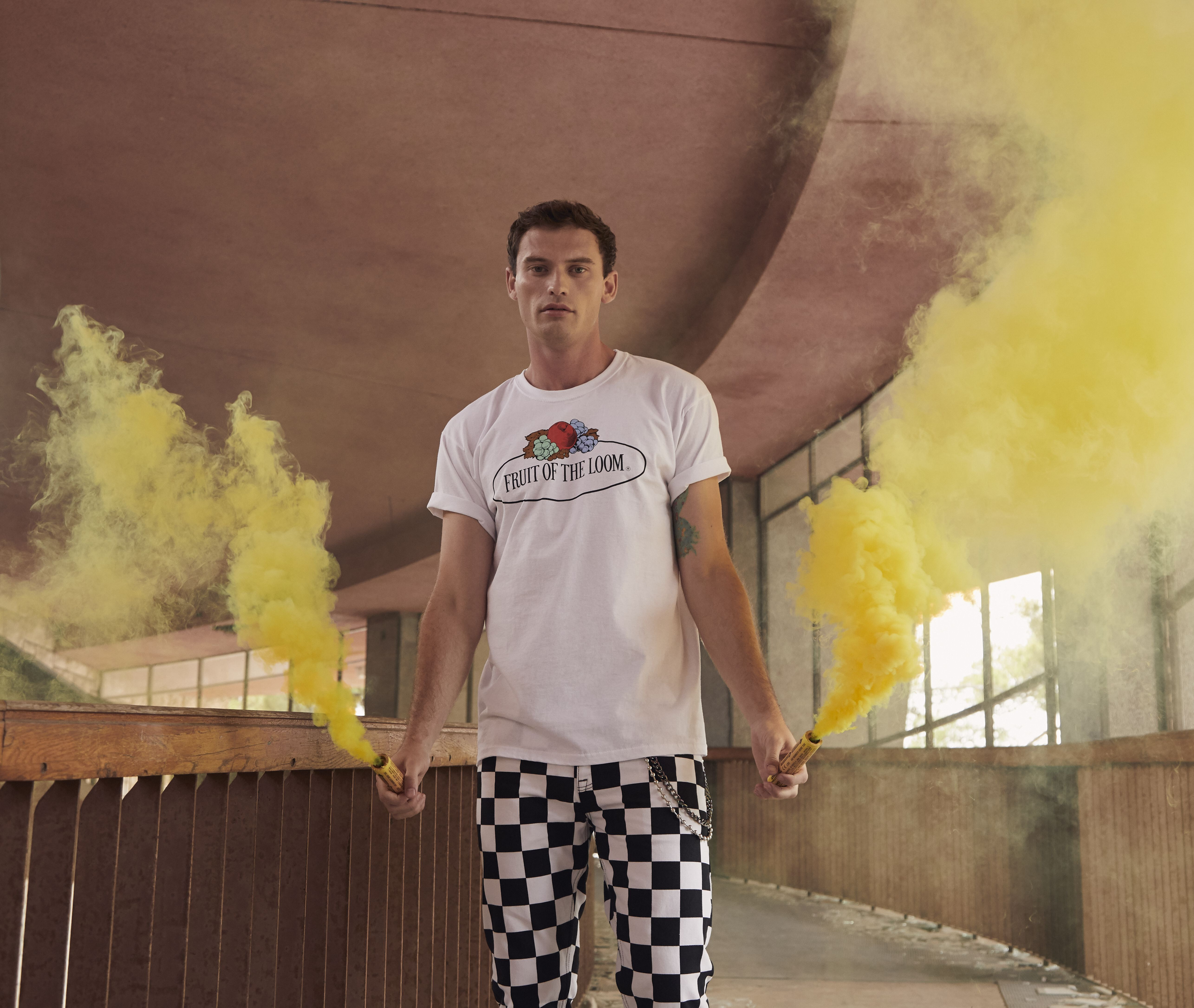 T-shirts FOL VINTAGE T LARGE LOGO voor bedrukking &amp; borduring