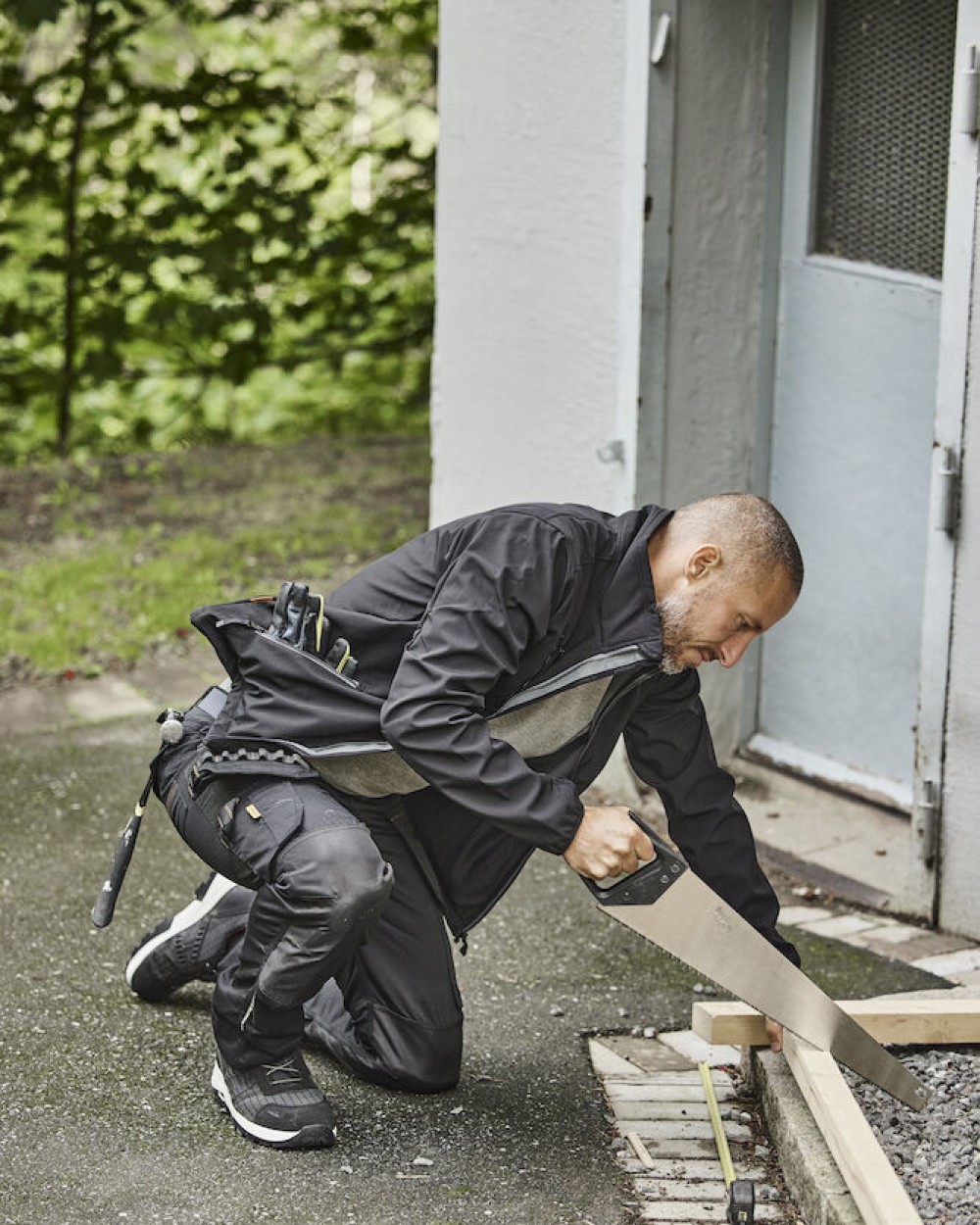 Broeken JOBMAN 2325 Craftsman Trousers Stretch voor bedrukking &amp; borduring