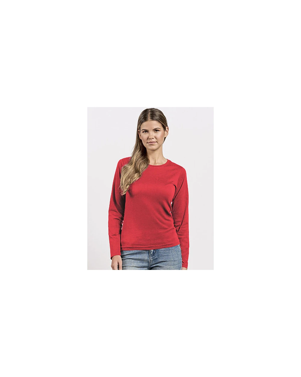T-shirts PROMODORO Women´s Premium-T Longsleeve voor bedrukking &amp; borduring