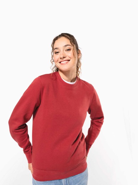 Sweat-shirts à personnaliser KARIBAN Sweat-shirt écoresponsable col rond unisexe 