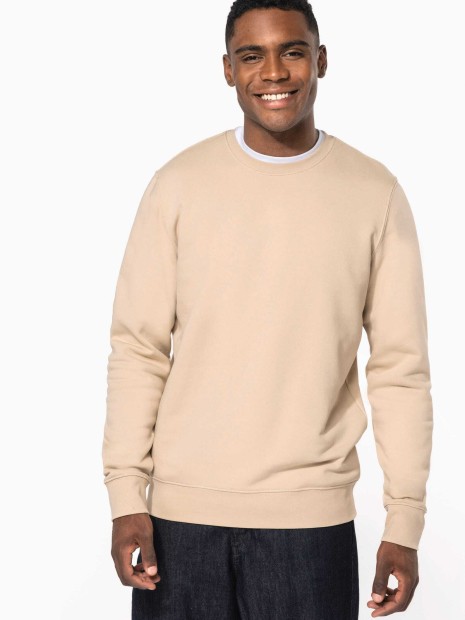 Sweat-shirts à personnaliser KARIBAN Sweat-shirt écoresponsable col rond unisexe 