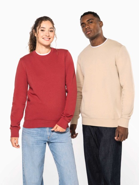 Sweat-shirts à personnaliser KARIBAN Sweat-shirt écoresponsable col rond unisexe 
