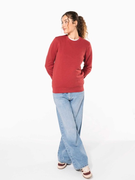 Sweat-shirts à personnaliser KARIBAN Sweat-shirt écoresponsable col rond unisexe 