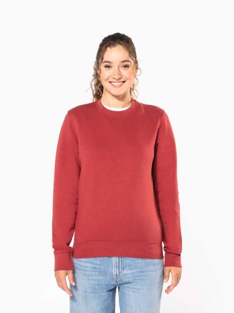 Sweat-shirts à personnaliser KARIBAN Sweat-shirt écoresponsable col rond unisexe 