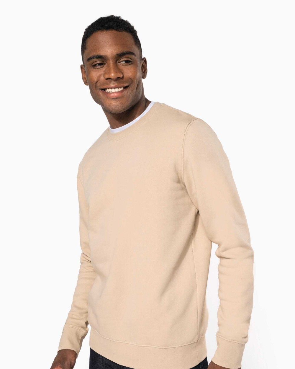 Sweat-shirts personnalisable KARIBAN Sweat-shirt écoresponsable col rond unisexe