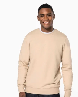 Sweat-shirt écoresponsable col rond unisexe