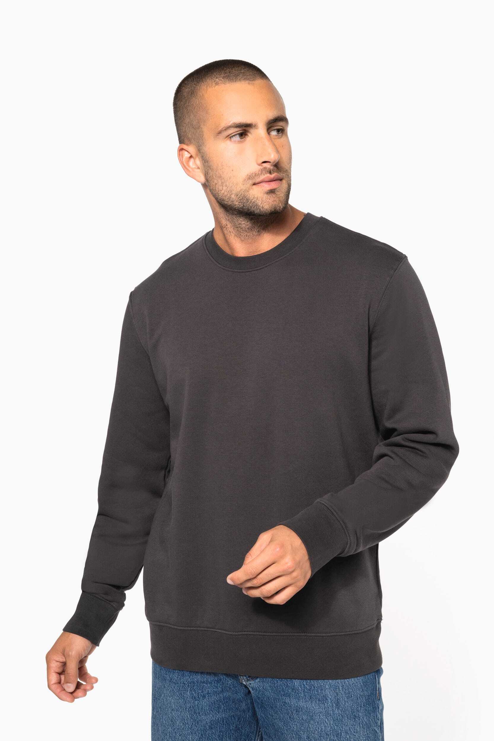 Sweat-shirts personnalisable KARIBAN Sweat-shirt écoresponsable col rond unisexe