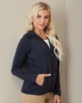 Laines polaires personnalisable STEDMAN LUX HOODED KNIT FLEECE JACKET FOR WOMEN