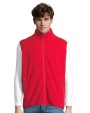 SOL'S Unisex Factor Zipped Fleece Bodywarmer Jacken personalisierbar