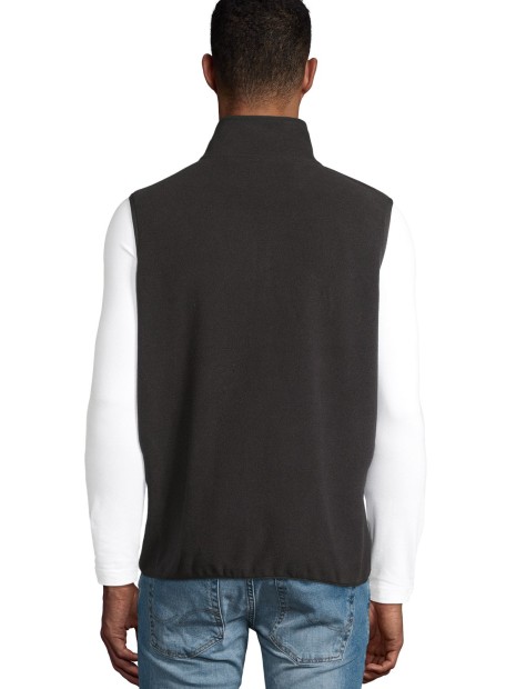 Vestes à personnaliser SOL'S Unisex Factor Zipped Fleece Bodywarmer 