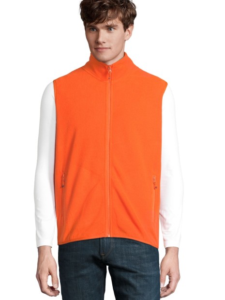 Vestes à personnaliser SOL'S Unisex Factor Zipped Fleece Bodywarmer /api/colors/d51260d5-b263-4200-988d-ee19f414959e
