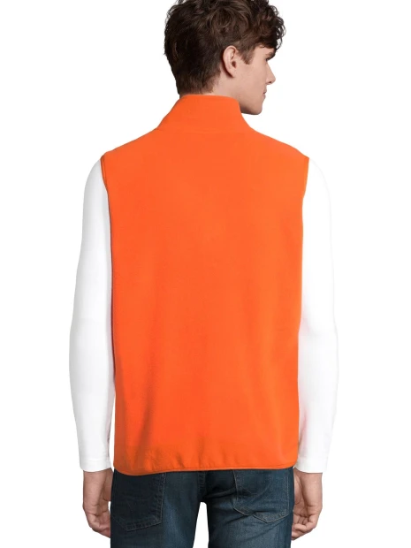 Vestes à personnaliser SOL'S Unisex Factor Zipped Fleece Bodywarmer 