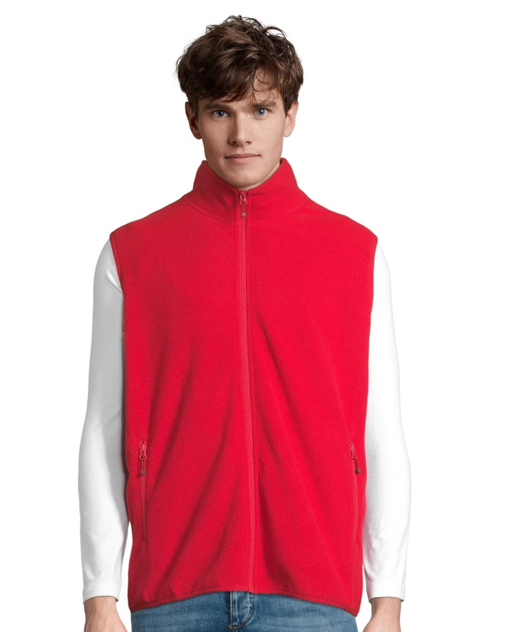 Vestes personnalisable SOL'S Unisex Factor Zipped Fleece Bodywarmer