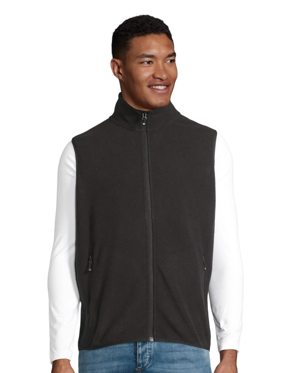 Vestes personnalisable SOL'S Unisex Factor Zipped Fleece Bodywarmer