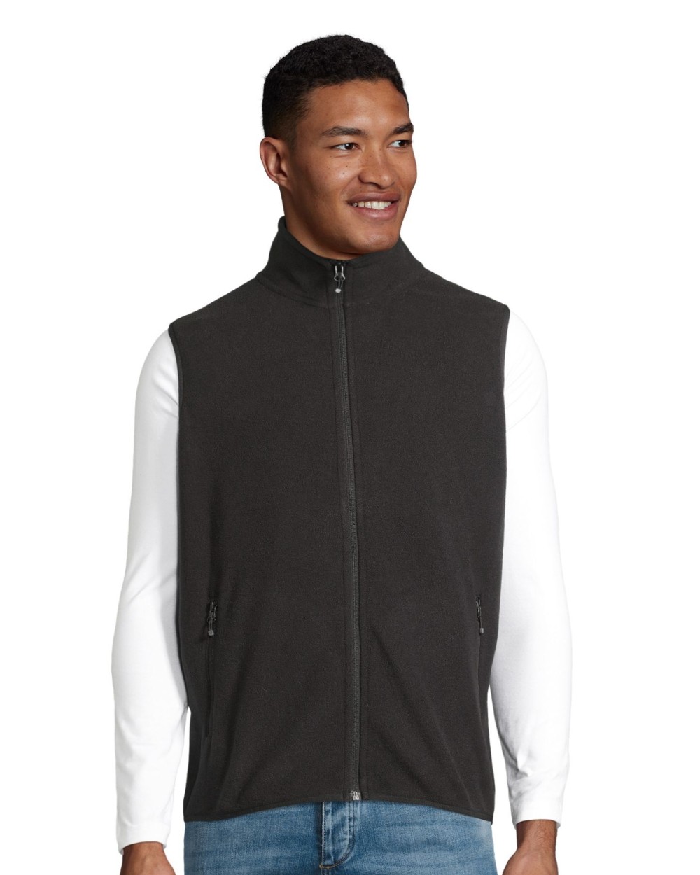 Vestes personnalisable SOL'S Unisex Factor Zipped Fleece Bodywarmer