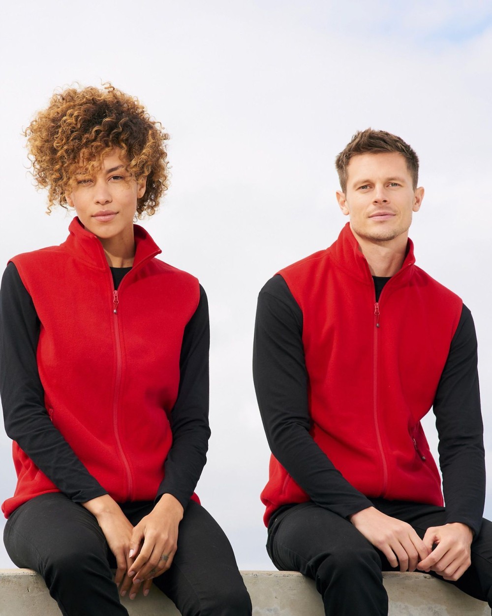 Jassen SOL'S Unisex Factor Zipped Fleece Bodywarmer voor bedrukking &amp; borduring