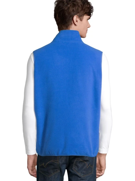 Vestes à personnaliser SOL'S Unisex Factor Zipped Fleece Bodywarmer 