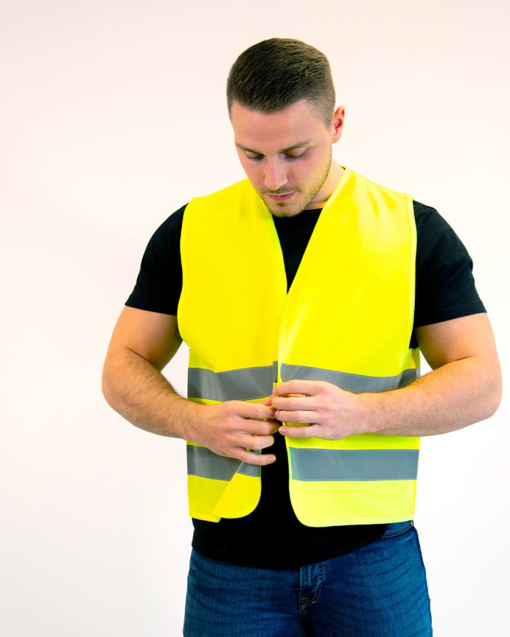 Fluo vestjes FLUOFLASH Hi-vis Safety Jacket 2H 2021 voor bedrukking &amp; borduring