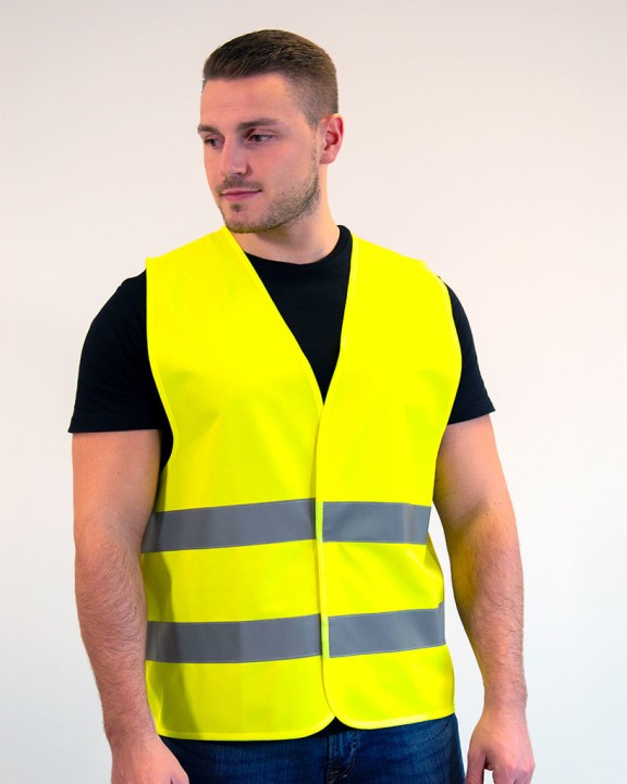 Fluo vestjes FLUOFLASH Hi-vis Safety Jacket 2H 2021 voor bedrukking &amp; borduring