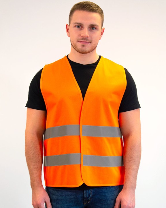 Fluo vestjes FLUOFLASH Hi-vis Safety Jacket 2H 2021 voor bedrukking &amp; borduring