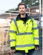 KORNTEX HI-VIS RAIN JACKET TAMPERE Jacken personalisierbar
