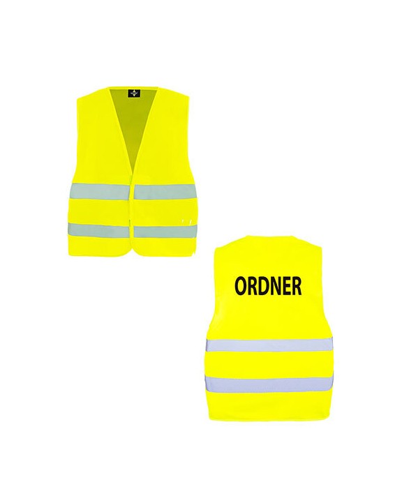 KORNTEX Safety Vest Passau - Ordner Warnwesten personalisierbar