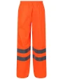 REGATTA Hi-Vis Pro Packaway Trousers Hosen personalisierbar