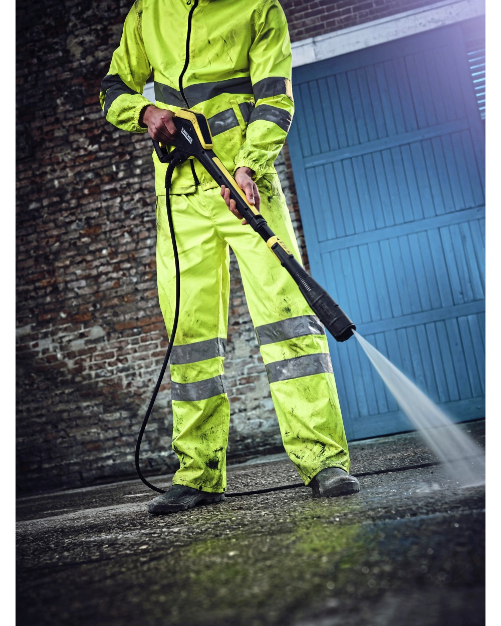 REGATTA Hi-Vis Pro Packaway Trousers Hosen personalisierbar