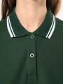 Polos à personnaliser KARIBAN Polo femme manches courtes à liserés contrastés 