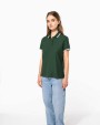 Polos personnalisable KARIBAN Polo femme manches courtes à liserés contrastés