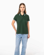 Polos personnalisable Kariban Polo femme manches courtes à liserés contrastés
