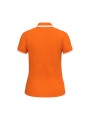 KARIBAN Polo femme manches courtes à liserés contrastés /api/colors/141fcc8d-c1f3-46fd-852f-78285a6322ae personnalisable