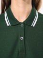 Polos à personnaliser KARIBAN Polo femme manches courtes à liserés contrastés 