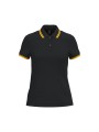 KARIBAN Polo femme manches courtes à liserés contrastés /api/colors/20a7a408-8f15-4eed-a4f8-474d4f754ccf personnalisable