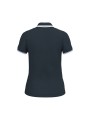 KARIBAN Polo femme manches courtes à liserés contrastés /api/colors/ac3617f1-55b6-4cce-bc08-bb5c08d2e5bf personnalisable