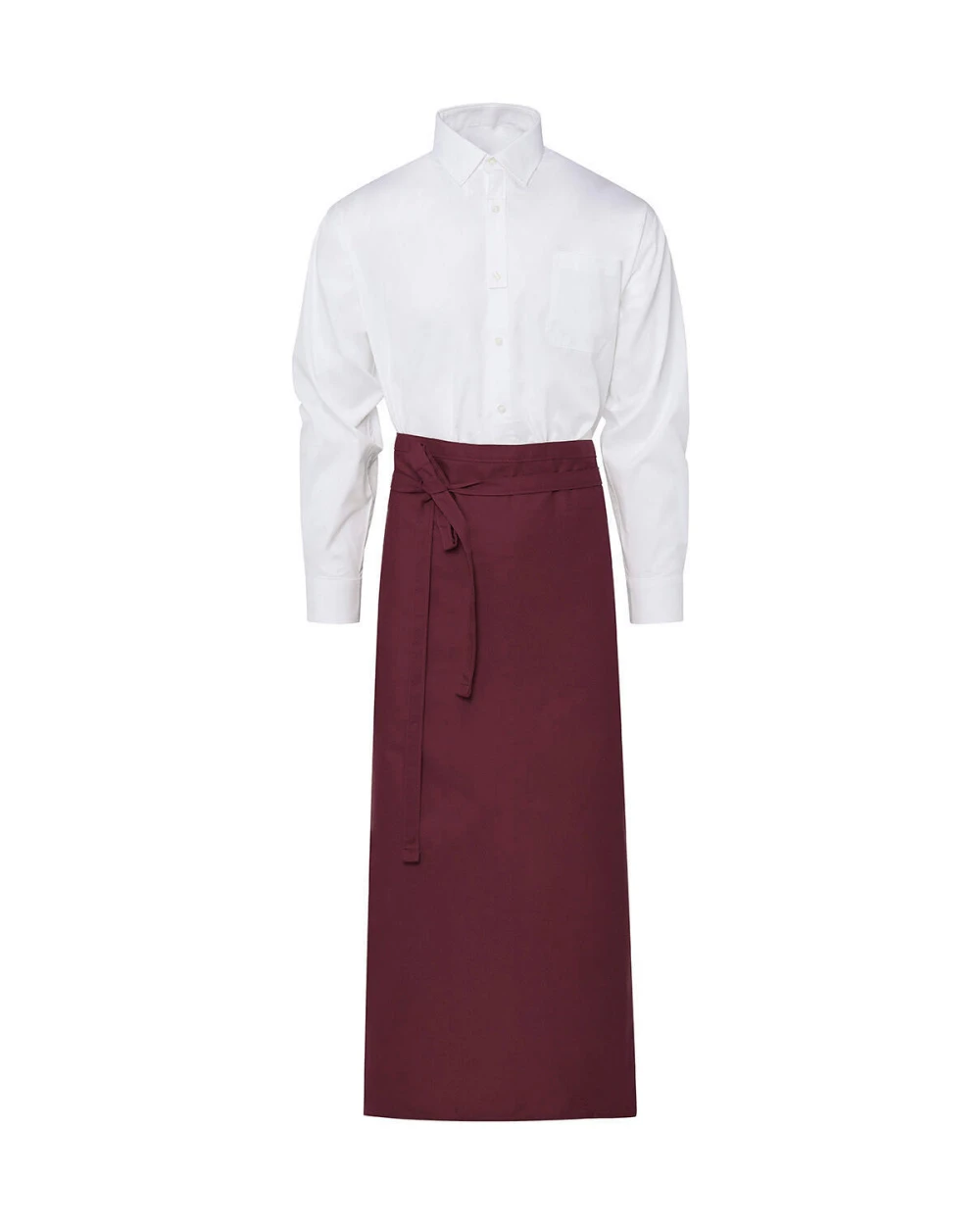 Schorten BISTRO BY JASSZ LONDON Long Bistro Apron voor bedrukking &amp; borduring
