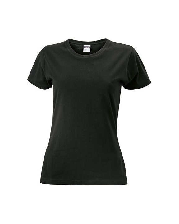 T-shirts JAMES & NICHOLSON Ladies` Slim Fit-T voor bedrukking &amp; borduring