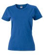 T-shirts JAMES & NICHOLSON Ladies` Slim Fit-T voor bedrukking &amp; borduring