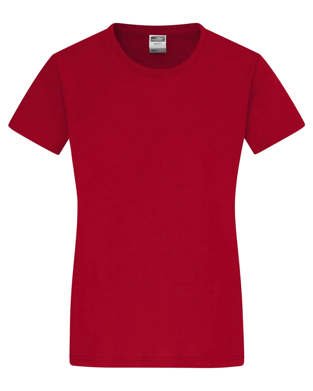 T-shirts JAMES & NICHOLSON Ladies` Slim Fit-T voor bedrukking &amp; borduring