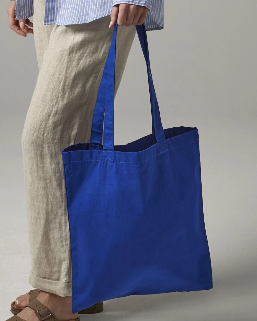 Tote bags WESTFORDMILL ORGANIC PREMIUM COTTON TOTE voor bedrukking &amp; borduring