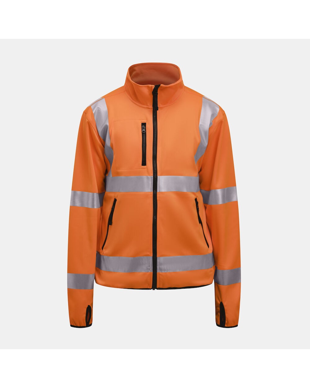 JOBMAN 5101 Leichte Softshelljacke Hi-Vis Softshells personalisierbar